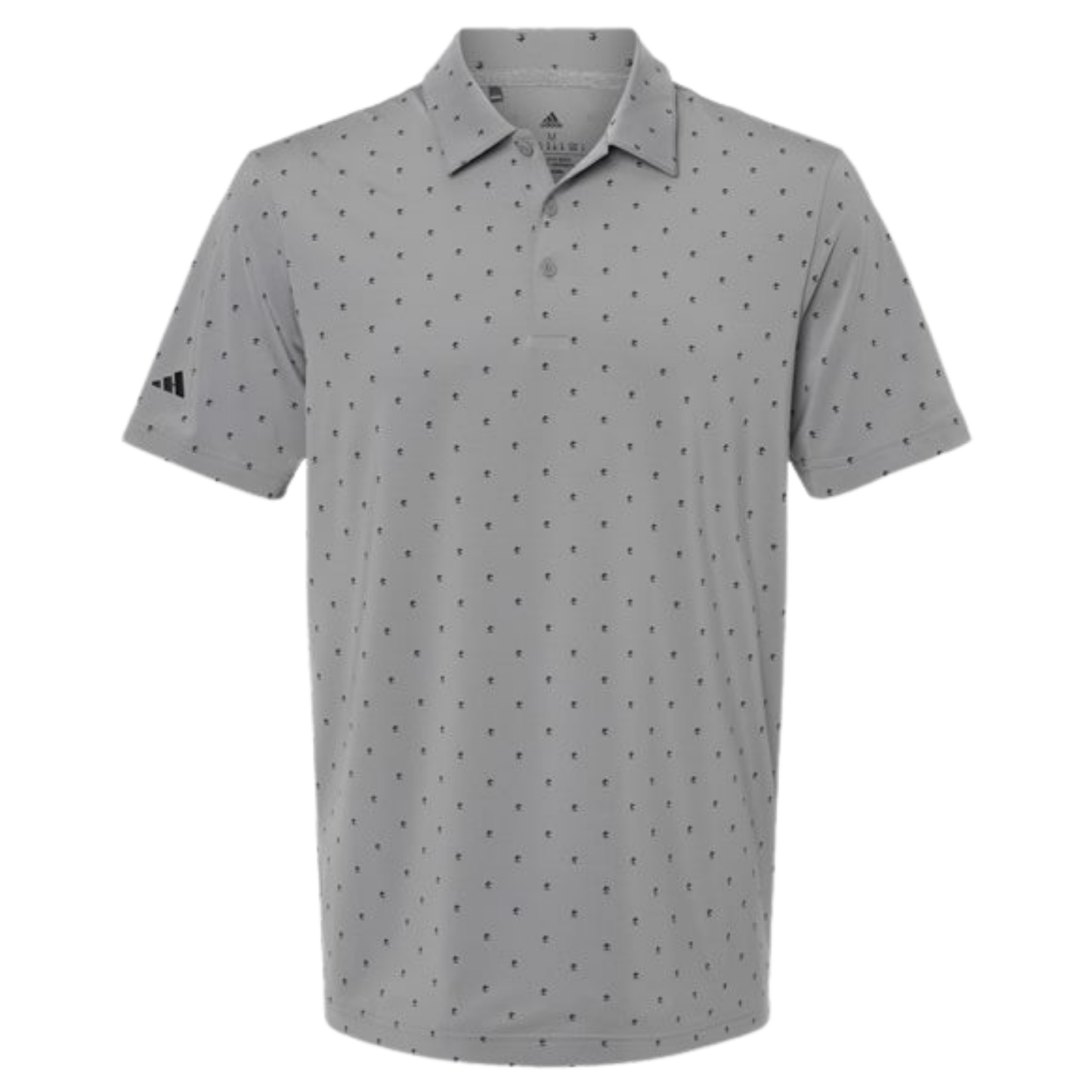 Adidas Men's Ultimate365 Pine Tree Polo - Grey Three/Black