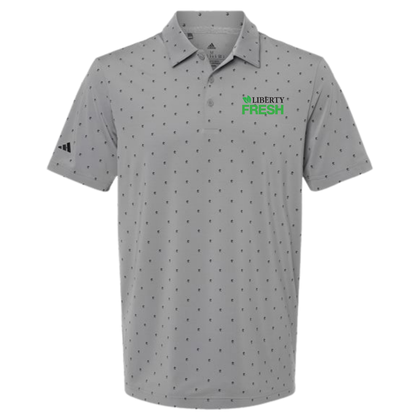Adidas Men's Ultimate365 Pine Tree Polo - Grey Three/Black