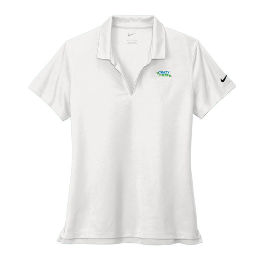 Nike Women's Dri-FIT Micro Pique 2.0 Polo - White