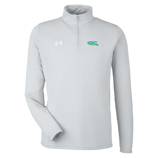 Under Armour Men's Team Tech Quarter-Zip - Medium Grey